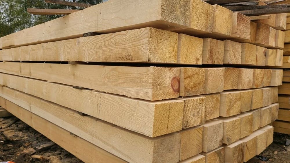 Доска естественной влажности для строительства каркасного дома